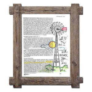 Jeremiah 33:3 – Farmhouse Windmill