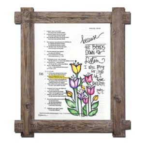 Psalm 116:2 – Tulips